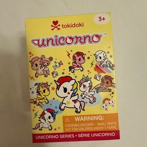 tokidoki Unicorno Blind Box Kids OS Yellow New Plush Keychain Surprise Mystery